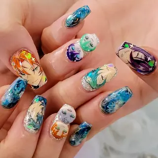 ネイル おで@ oderi_nailのネイルデザイン