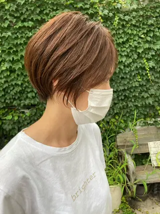 ショート 中江 翔のヘアスタイル