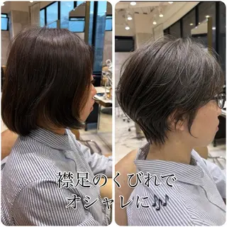 ショート 大人ショート特化/ カットモデル/表参道のヘアスタイル