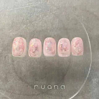 ネイル ニュアンスネイル🧡 rionaのネイルデザイン