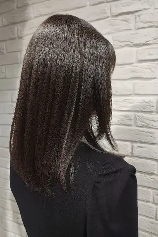 ミディアム GOOD NEIGHBORS 水戸赤塚所属・植田 沙織のヘアスタイル