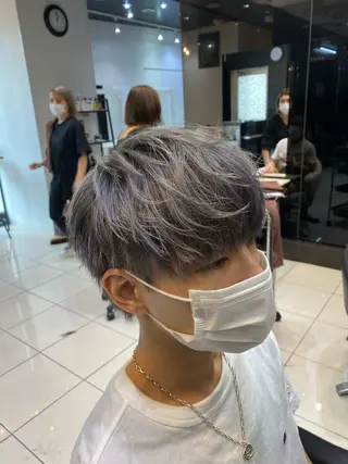 ショート カラー メンズ メンズ特化🔥 アサオカカズキのヘアスタイル