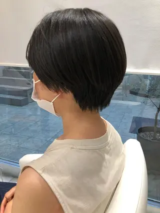 ショート kaho.🌿 ショートヘア⭐️のヘアスタイル