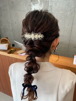 ヘアアレンジ miho 🌼🌼🌼のヘアスタイル