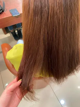ロング カラー 木村 詩渚のヘアスタイル