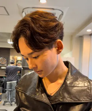 パーマ メンズ 年間2000名担当◎ パーマ職人/仲原佑樹のヘアスタイル