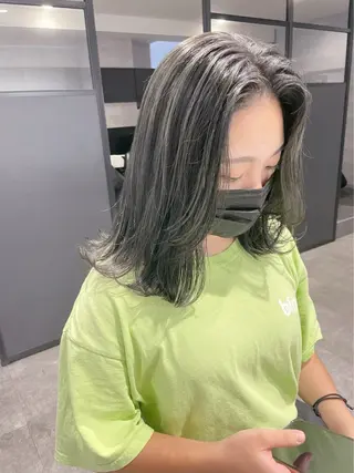 ミディアム saho .のヘアスタイル