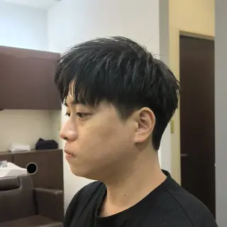 メンズ 廣多 克哉のヘアスタイル