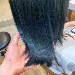 ミディアム カラー 🌈ブリーチ特化🌈 MINATOのヘアスタイル