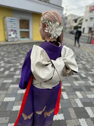 セミロング 伊藤 栄子のヘアスタイル