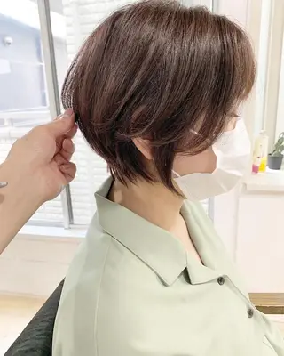 ショート ショート&ボブ井上 菜樹のヘアスタイル