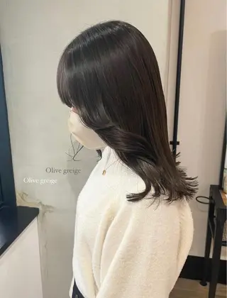 ロング カラー パーマ ヘアアレンジ キッズ ネイル マツエク・マツパ アイブロウ Himawari♡ 柔らかいカラーのヘアスタイル
