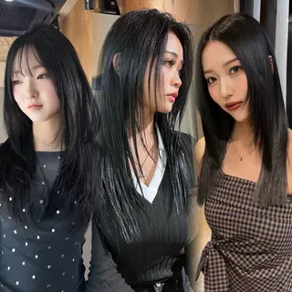 ロング 💖艶ハイトーン髪質 改善💖ケンシンのヘアスタイル