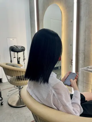 ミディアム 似合わせボブ🌟 艶髪特化💗村松優斗のヘアスタイル