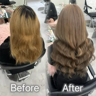 ロング STYLE横浜所属・アレンジ🎀/ エクステ🌙/もものヘアスタイル