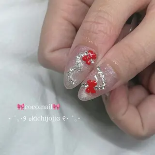 ネイル coco.nail/ y2k/ワンホンのネイルデザイン