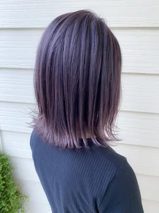 ミディアム ハイトーンカラー🌈 メンズパーマ鈴木康平のヘアスタイル