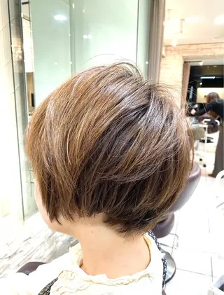 ショート NOON    hair make+happy time所属・🌟NOON🌟 野崎謙吾のヘアスタイル