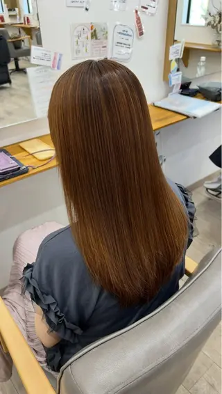 ロング 山下 稚葉 艶髪/透明感カラーのヘアスタイル