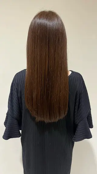 ロング 矢野 明梨のヘアスタイル