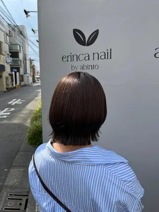 ショート ツヤカラー🫧Sae ネイルモデル募集中のヘアスタイル