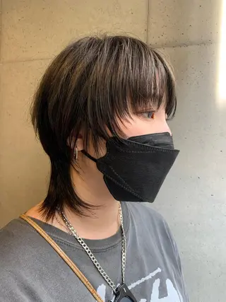 ショート カラー 似合わせウルフ/ レイヤー/山本祐輔のヘアスタイル