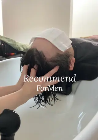 メンズ 本格ヘッドスパ🌿 ×ヘア 佐藤のヘアスタイル