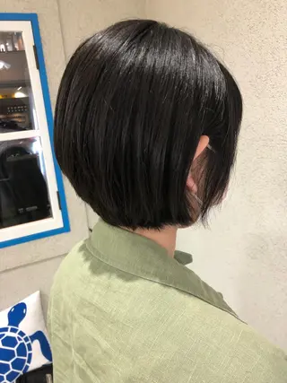 ショート 阿部 美咲のヘアスタイル