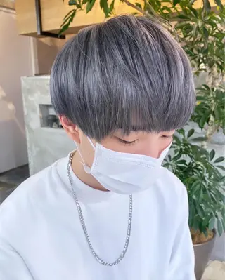 カラー メンズ 藤田 清志のヘアスタイル