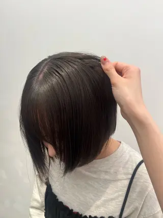 ショート カラー Lomalia もえか/ボブパーマのヘアスタイル