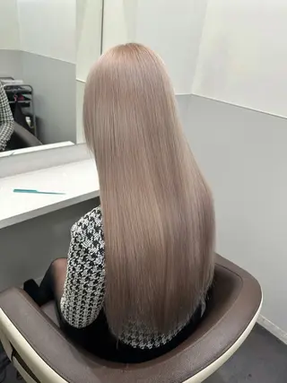 ロング カラー 🦋レイヤーカット ミドリカワ🦋のヘアスタイル