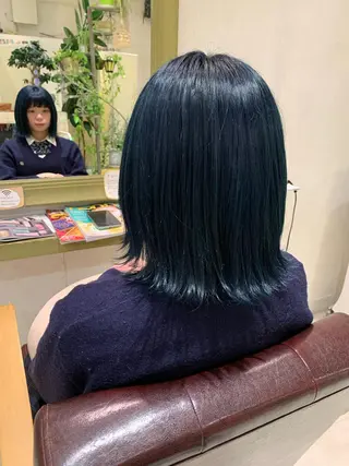 ミディアム カラー メンズ指名多数!! 田島史也のヘアスタイル