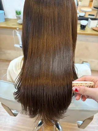 カラー 韓国ヘアー🇰🇷 MIWAのヘアスタイル