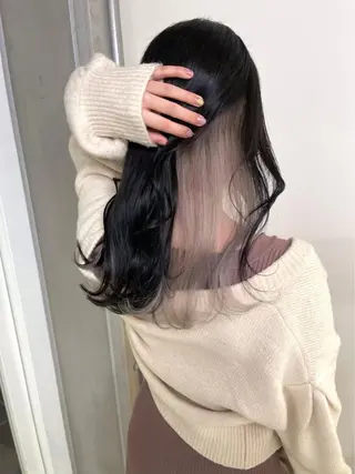 ロング ambleluxe 🌈透明感カラー中野のヘアスタイル