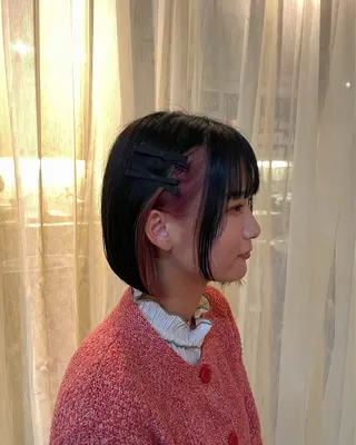 ショート 藤原 百花のヘアスタイル