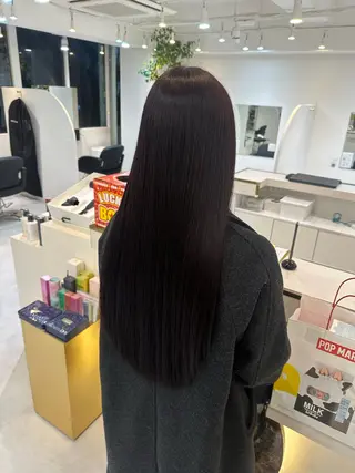 ロング Emuest心斎橋 SAKIのヘアスタイル