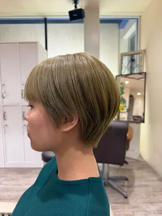 ショート カラー 新越谷noble店長 松本拓也▶◀*.のヘアスタイル