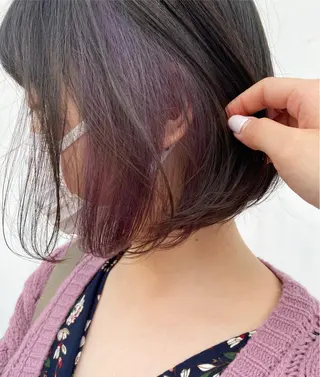 ミディアム 小林 朋花のヘアスタイル