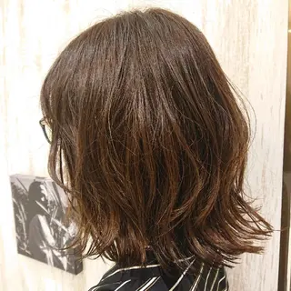 ミディアム ✨技術講師.艶髪✨ ✂︎佐久間✂︎のヘアスタイル