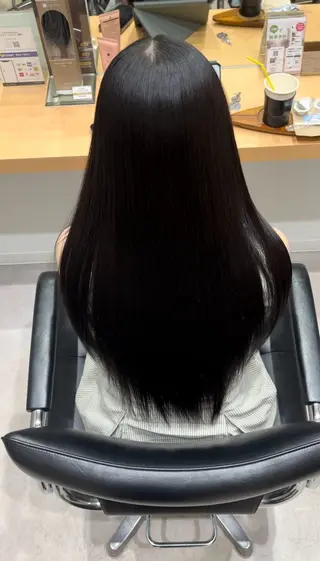 ミディアム 髪質改善ヘアケア 艶髪特化/上田のヘアスタイル
