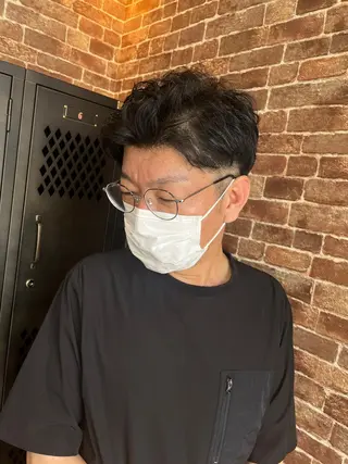 ショート カラー パーマ ヘアアレンジ メンズ キッズ ネイル マツエク・マツパ アイブロウ 久木原 ゆりのヘアスタイル