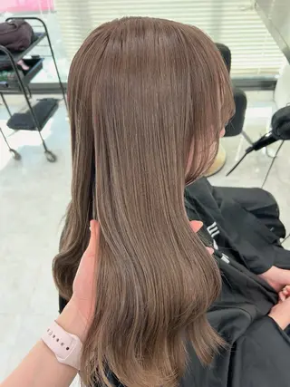 カラー 透ける透明感カラー 🎀anju/渋谷のヘアスタイル