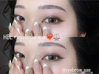 アイブロウ eye's 天王寺 saeka🫧の眉毛・アイブロウイメージ