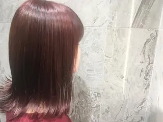 ミディアム カラー ︎︎🧸 ユリ ︎︎🧸のヘアスタイル