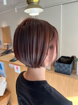 ショート 大河原 美優のヘアスタイル