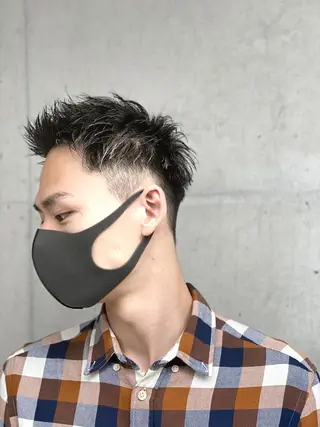 ショート カラー 川越 輝梨奈のヘアスタイル