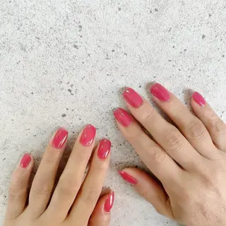 ミディアム カラー パーマ ヘアアレンジ メンズ キッズ ネイル マツエク・マツパ Salon Ｋのネイルデザイン