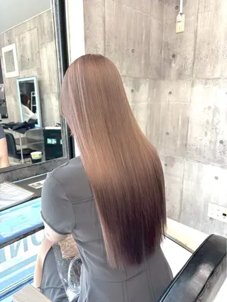 ロング カラー えのもと かののヘアスタイル