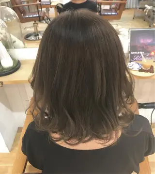 ミディアム 伊藤 光成のヘアスタイル