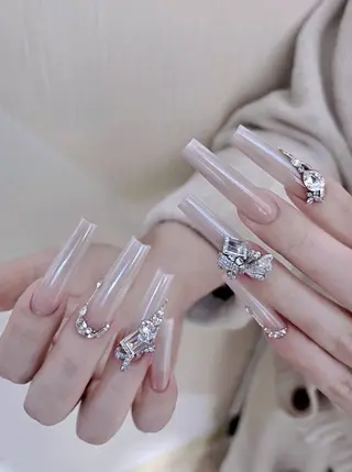 ネイル AND Nail 長さだし専門店のネイルデザイン
